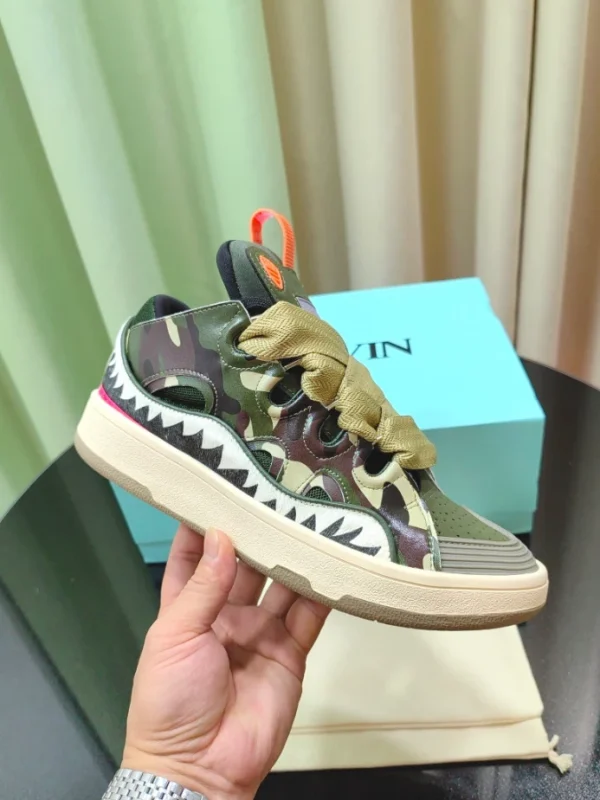 Lanvin Leather Curb Sneakers – LV063