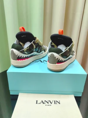 Lanvin Leather Curb Sneakers – LV063