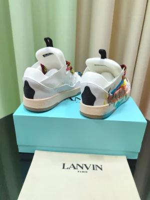 Lanvin Leather Curb Sneakers – LV064