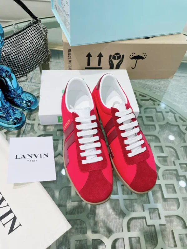 Lanvin Low Top Nylon Sneaker – LV076