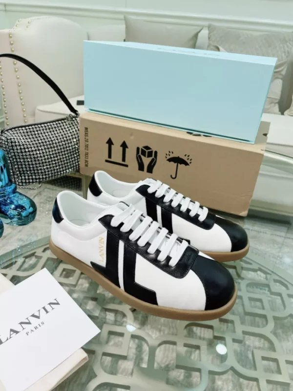 Lanvin Low Top Nylon Sneaker – LV077