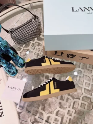 Lanvin Low Top Nylon Sneaker – LV078