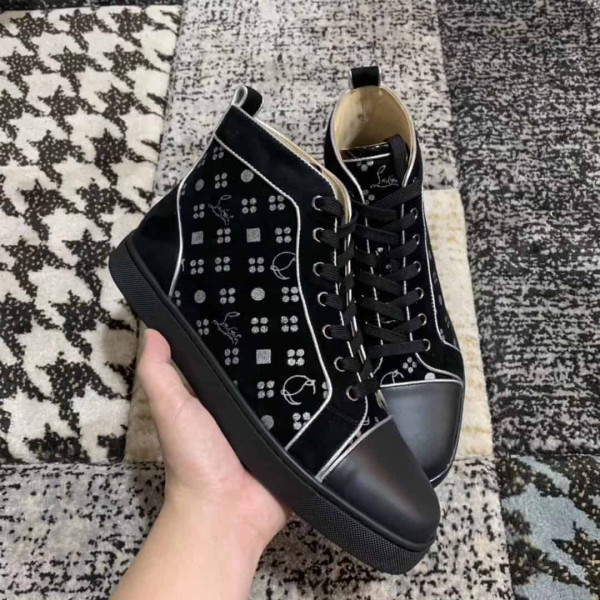 CHRISTIAN LOUBOUTIN HIGH TOP SNEAKER - CL78