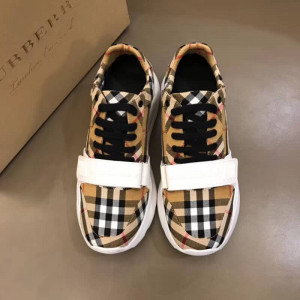 BURBERRY VINTAGE CHECK COTTON SNEAKER - BBR1