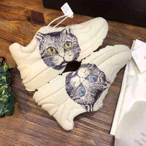 GUCCI RHYTON SNEAKER WITH MYSTIC CAT