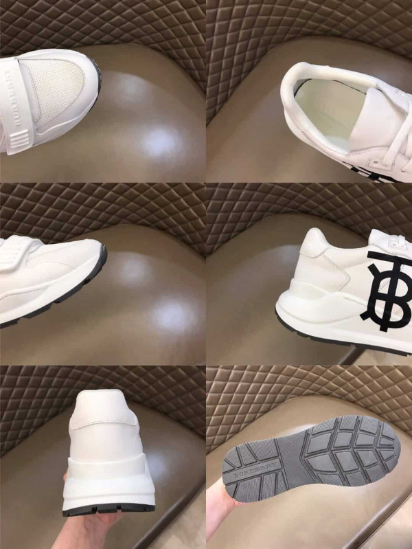 BURBERRY LOGO TRAP SNEAKER - BBR58