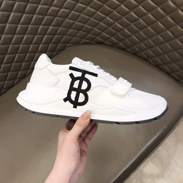 BURBERRY LOGO TRAP SNEAKER - BBR58