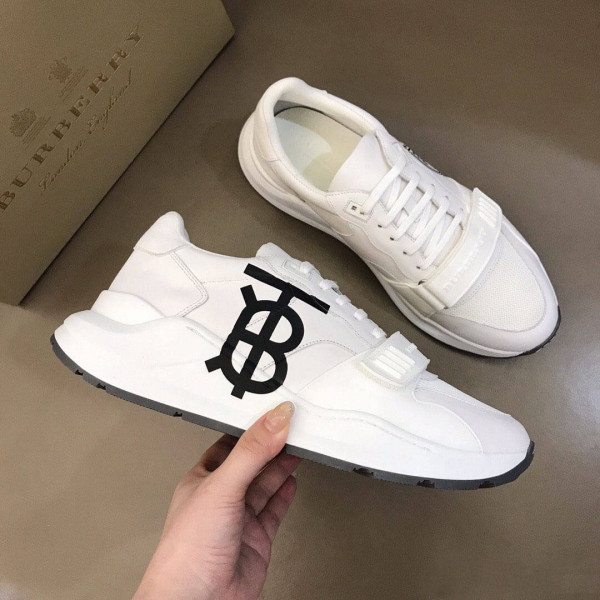 BURBERRY LOGO TRAP SNEAKER - BBR58