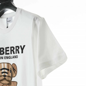 Burberry Teddy Bear Embroidered Logo T-shirt - BBRS13