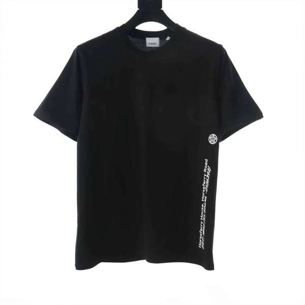 Burberry Black Carrick Coordinate T-Shirt - BBRS10