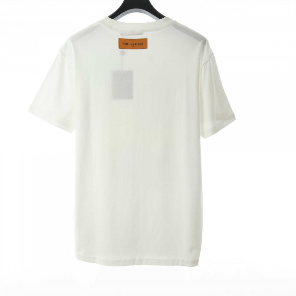 Louis Vuitton Front Printed Pastel Monogram T-Shirt - Lsvt06