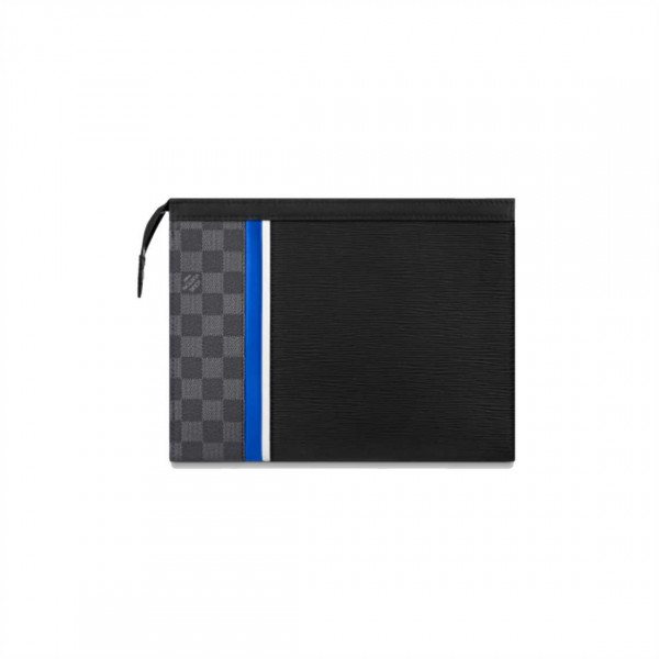 LOUIS VUITTON POCHETTE VOYAGE MM EPI DAMIER GRAPHITE M56827