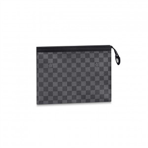 LOUIS VUITTON POCHETTE VOYAGE MM MONOGRAM ECLIPSE N41696