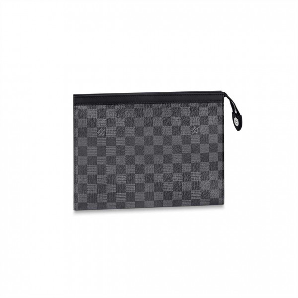 LOUIS VUITTON POCHETTE VOYAGE MM MONOGRAM ECLIPSE N41696