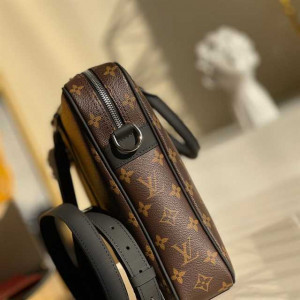 LOUIS VUITTON PORTE-DOCUMENTS VOYAGE MONOGRAM MACASSAR CANVAS M52005