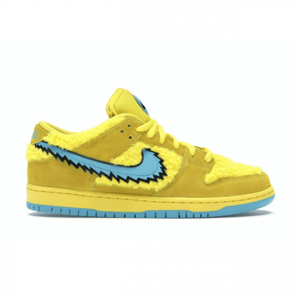 NIKE SB DUNK LOW GRATEFUL DEAD BEARS YELLOW - NK56