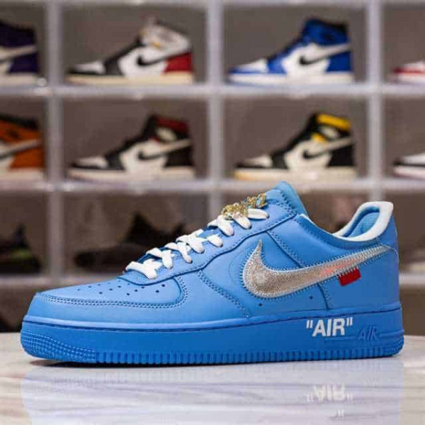 NIKE X OFF-WHITE AIR FORCE 1 LOW MCA SNEAKERS - NK02