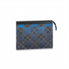 POCHETTE VOYAGE MM DAMIER GRAPHITE CANVAS N60412