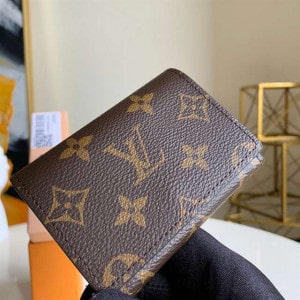 Louis Vuitton Envelope Business Card Holder Monogram Canvas M63801 - WWE047