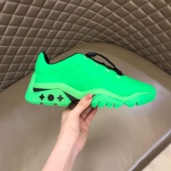 LOUIS VUITTON MILLENIUM SNEAKERS IN GREEN - LSVT131