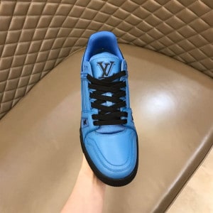 LOUIS VUITTON TRAINER SNEAKERS IN BLEU - LSVT128