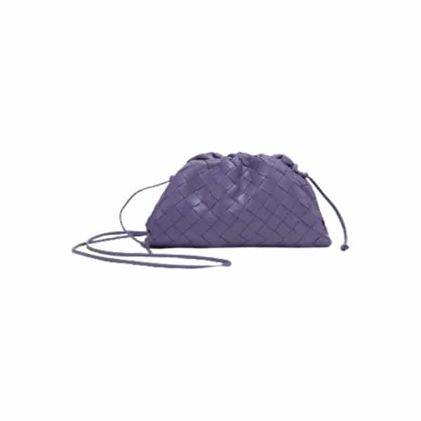 BOTTEGA VENETA WOMEN'S MINI POUCH IN LAVENDER - WBV25