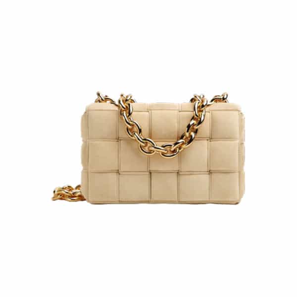 BOTTEGA VENETA WOMEN'S CHAIN CASSETTE IN PORRIDGE - WBV01