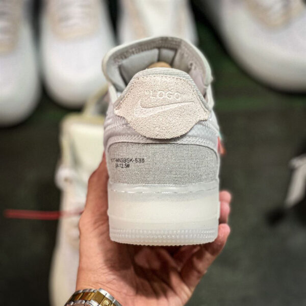 OFF WHITE X NIKE AIR FORCE 1 LOW VIRGIL ABLOH THE TEN OG SNEAKERS - N60K