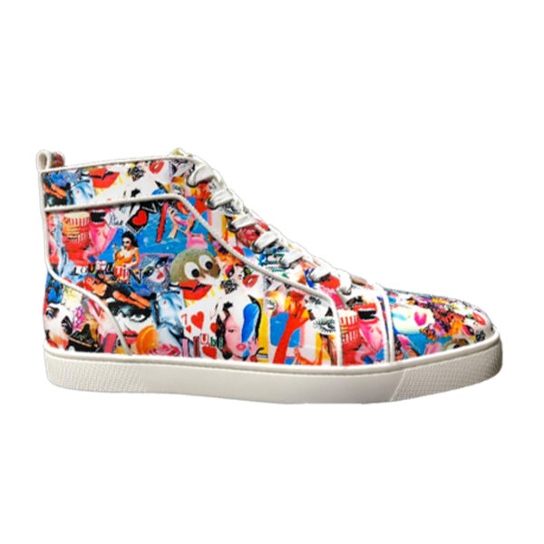 CHRISTIAN LOUBOUTIN HIGH TOP SNEAKER - CL112