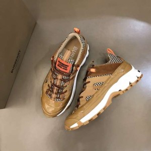 BURBERRY ARTHUR SNEAKERS IN BROWN - BBR099