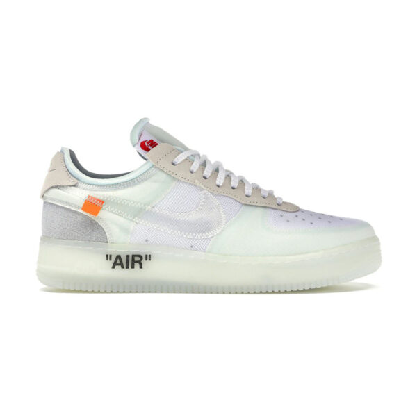 OFF WHITE X NIKE AIR FORCE 1 LOW VIRGIL ABLOH THE TEN OG SNEAKERS - N60K