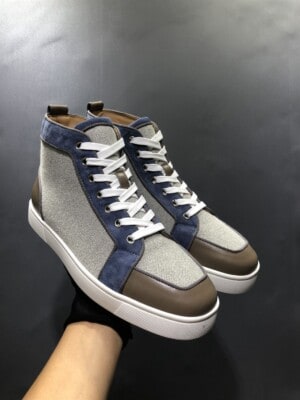 CHRISTIAN LOUBOUTIN HIGH TOP SNEAKER - CL90