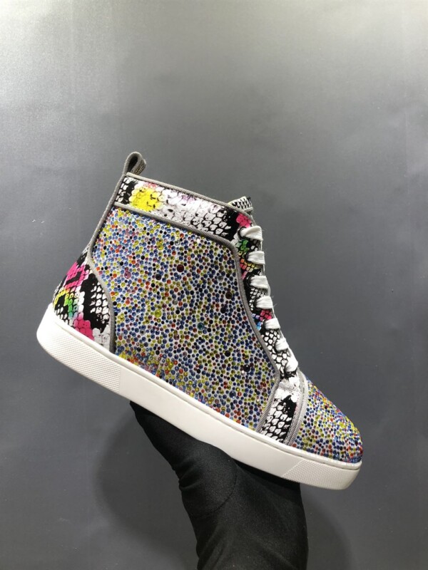 CHRISTIAN LOUBOUTIN HIGH TOP SNEAKER - CL87