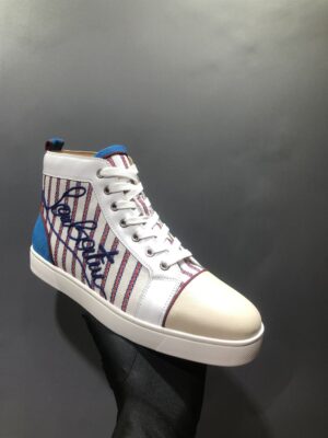 CHRISTIAN LOUBOUTIN HIGH TOP SNEAKER - CL114