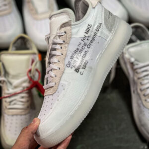 OFF WHITE X NIKE AIR FORCE 1 LOW VIRGIL ABLOH THE TEN OG SNEAKERS - N60K