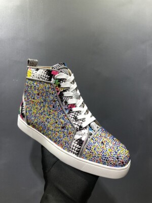 CHRISTIAN LOUBOUTIN HIGH TOP SNEAKER - CL87