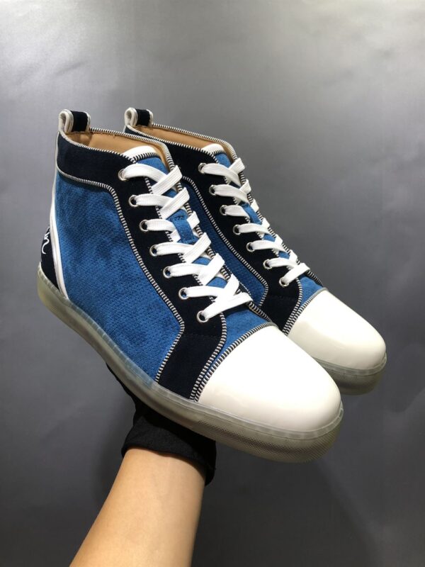 CHRISTIAN LOUBOUTIN HIGH TOP SNEAKER - CL100