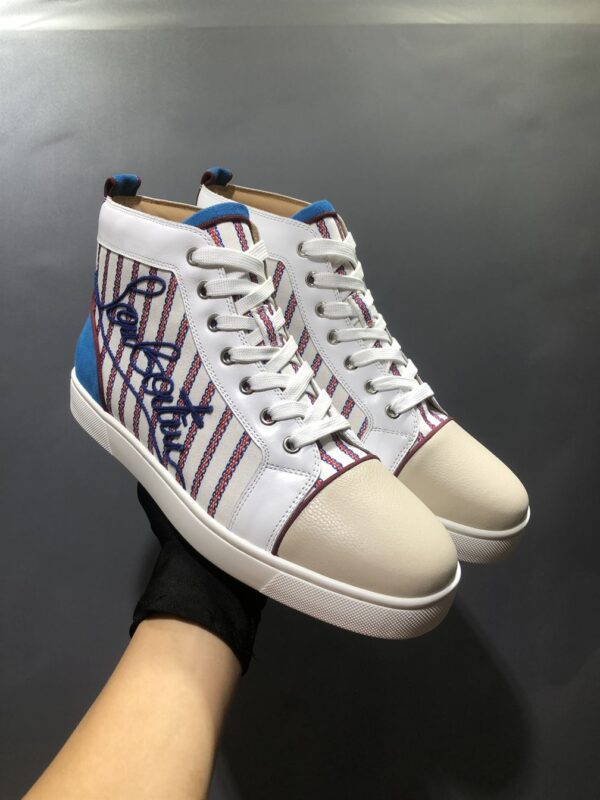 CHRISTIAN LOUBOUTIN HIGH TOP SNEAKER - CL114