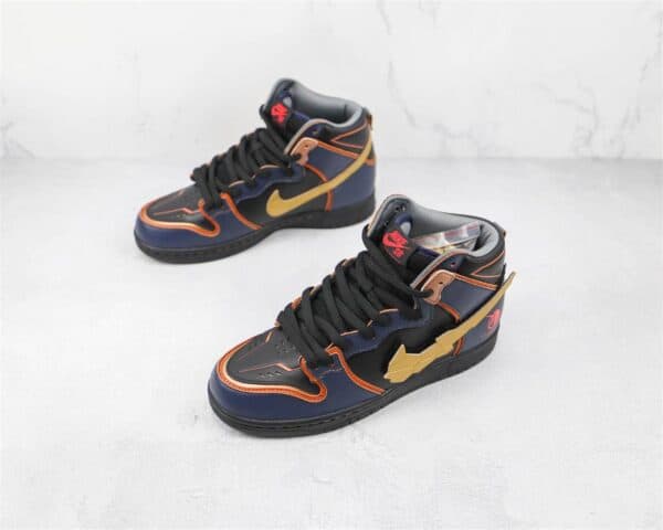 GUNDAM XNIKE SB DUNK HIGH SNEAKER - NK70