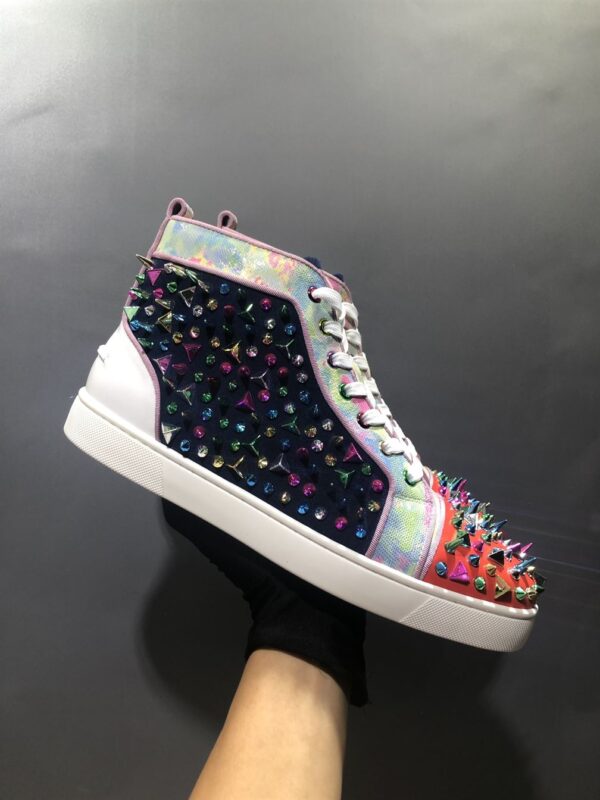 CHRISTIAN LOUBOUTIN HIGH TOP SNEAKER - CL108