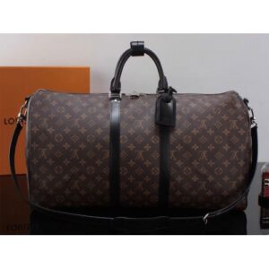 LV KEEPALL BANDOULIÈRE 55 MONOGRAM MACASSAR - WLM510