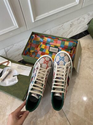 Gucci Basket black high-top sneakers - GC118