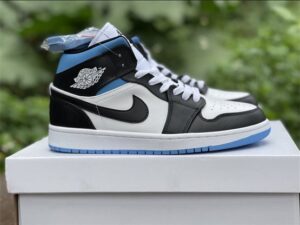 Air Jordan 1 Mid Grey Blue - AJH036