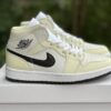 Air Jordan 1 Mid White Cement - AJH027