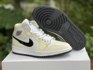 Air Jordan 1 Mid White Cement - AJH027