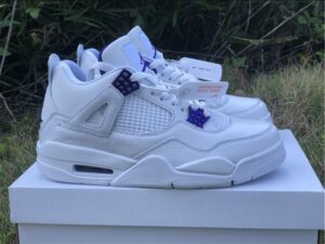 Air Jordan 4 Retro Purple Metallic - AJH098