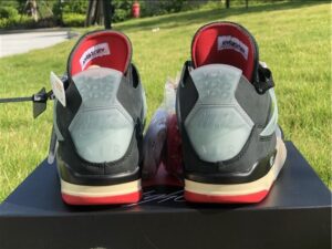 Off-White x Air Jordan 4 Bred - AJH117