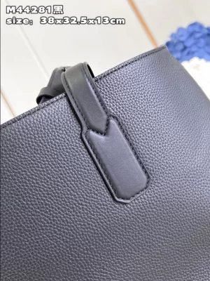 LOUIS VUITTON FASTLINE TOTE COWHIDE LEATHER IN BLACK - WLM516