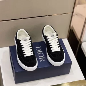 B101 SNEAKER DEEP BLUE NUBUCK CALFSKIN - CD140