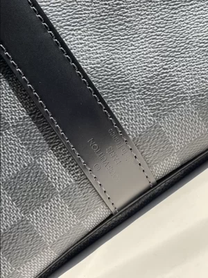 LOUIS VUITTON KEEPALL BANDOULIÈRE 45 DAMIER GRAPHITE CANVAS - WLM546